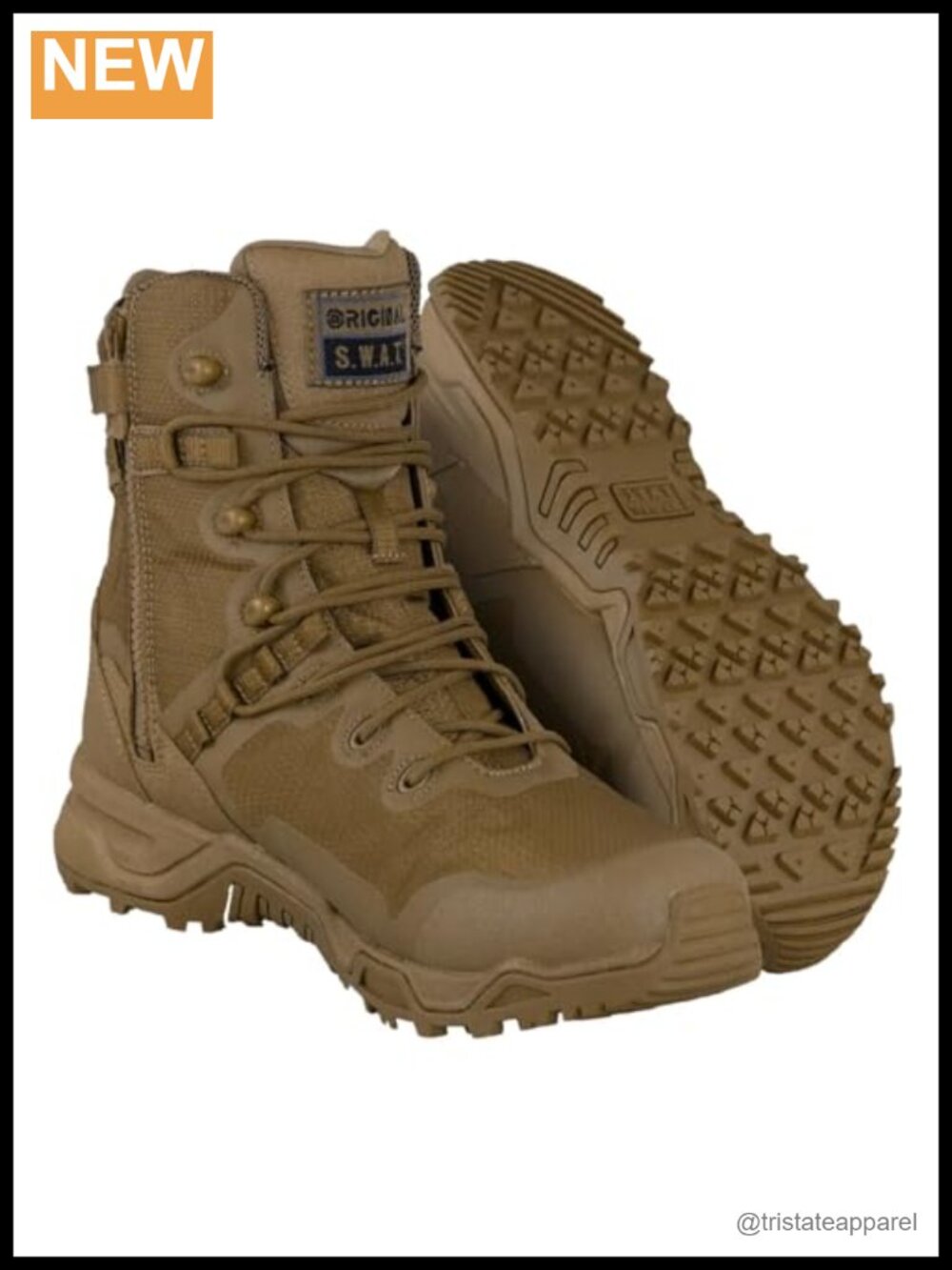 Women's Side Zip Tactical Boots Quick-Dry Polyester